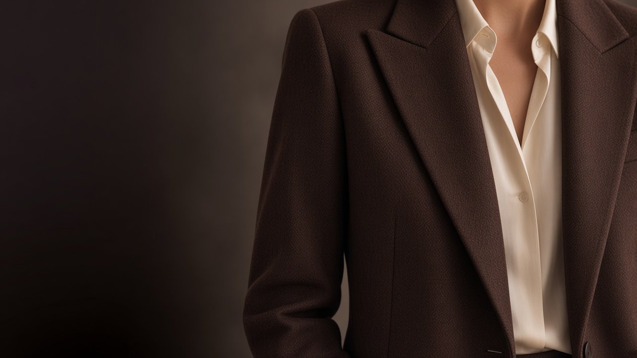 Espresso Wool Blazer