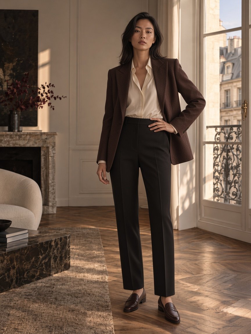 Black Cigarette Pant